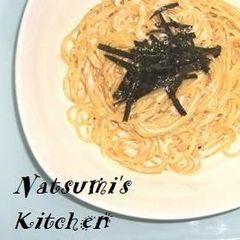 A picture of Mentaiko Butter Cream Pasta.