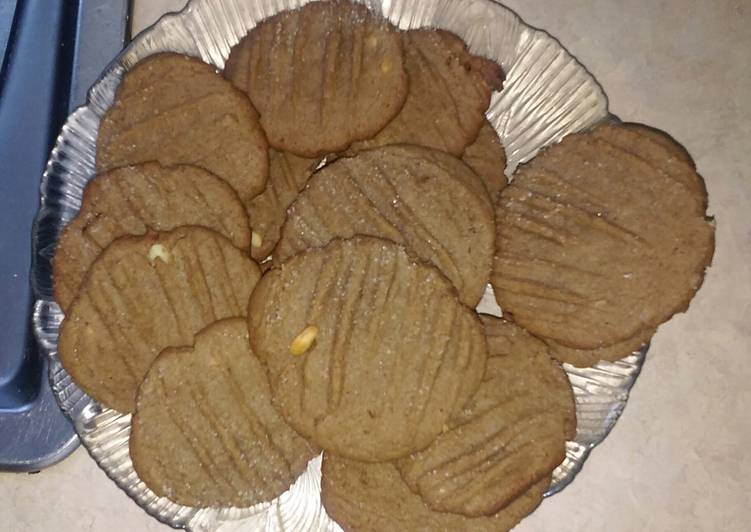 Chocolate peanut butter cookies