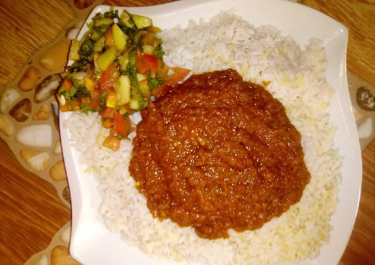 Easiest Way to Prepare Ultimate Rice and stew