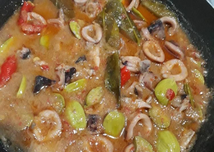 Cumi pete balado segar