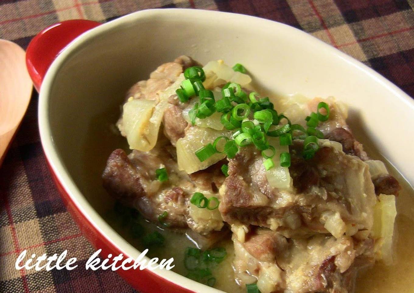 Pork Cartilage Simmered In Miso