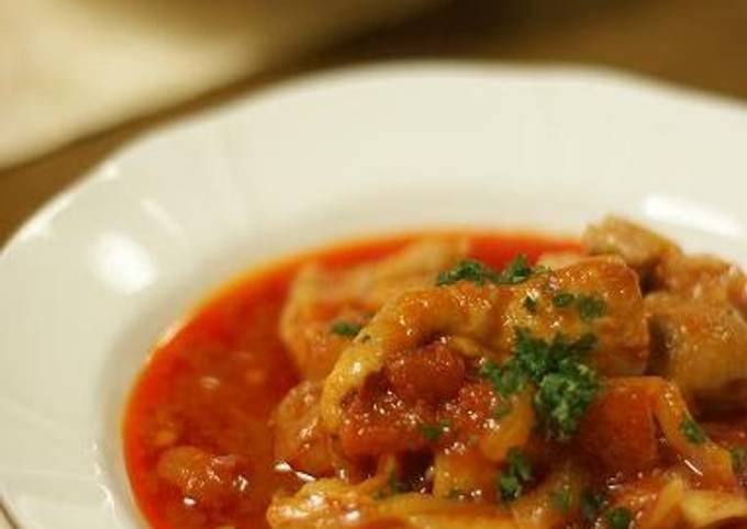 Italian Chicken in Tomato Sauce recipe main photo