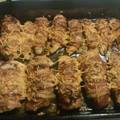 A picture of Bacon ranch chicken.