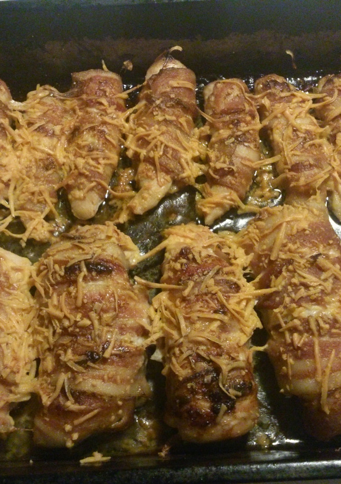 A picture of Bacon ranch chicken.