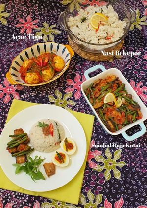 Foto resep Nasi Bekepor Dan Acar Tigu Khas Kalimantan Timur