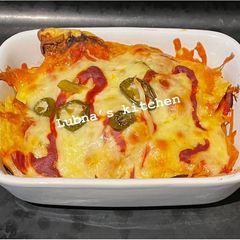 A picture of Chicken Nachos:.