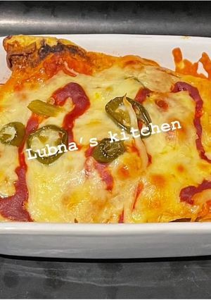 A picture of Chicken Nachos:.