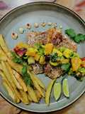Grilled Red Snapper with Tropical Salsa