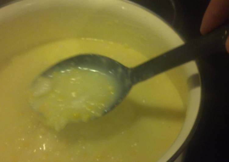 Recipe of Ultimate Paw&#39;s Corn soup