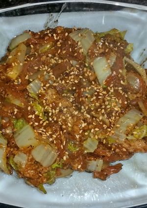 A picture of Black Pepper Stir Fried Noodles.
