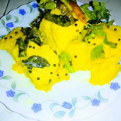 A picture of Instant sooji Dhokla.