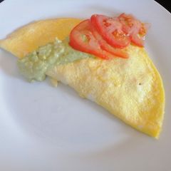 A picture of The perfect omelette.