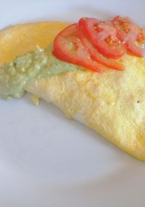 A picture of The perfect omelette.