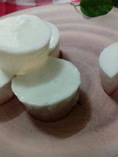 Hình của món Rau câu nước dừa.