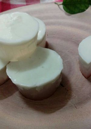 Hình của món Rau câu nước dừa.