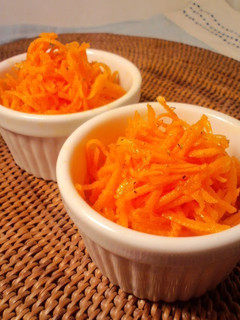 A picture of French Carrot Salad (Carottes Rapées).