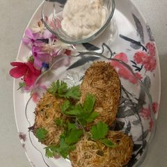 A picture of Vegetable nuggets.