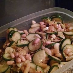 A picture of No cook Veggie Salad.