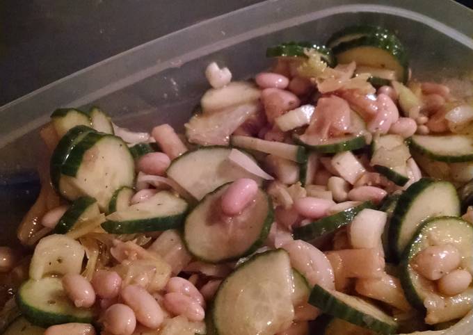 Simple Way to Prepare Favorite No cook Veggie Salad