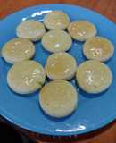 Galletas de naranja sin huevo