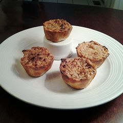 A picture of Apple Pies in Muffin/Cupcake Tins.