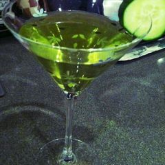 A picture of Cucumber Melon Martini.