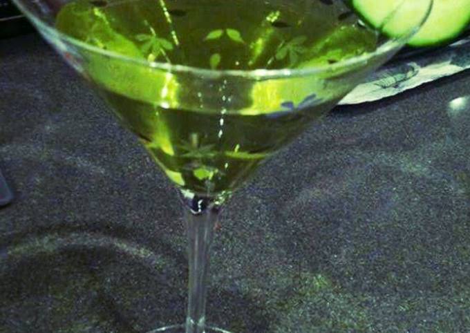 Cucumber Melon Martini