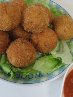 A picture of Let Your Rice Cooker Do the Work! Rice Croquettes.