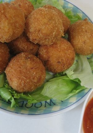 A picture of Let Your Rice Cooker Do the Work! Rice Croquettes.
