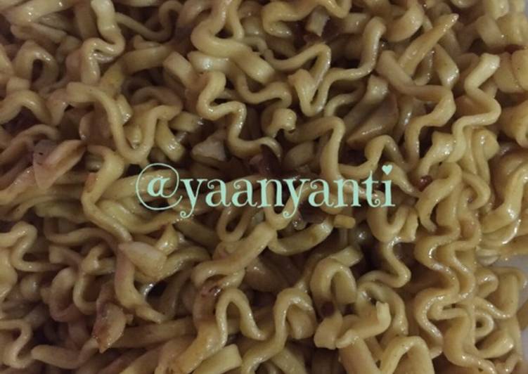 Resep Mie goreng kuning sederhana Anti Gagal