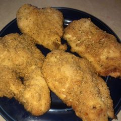 A picture of Ranch baked chicken.
