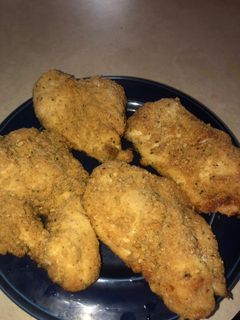 A picture of Ranch baked chicken.