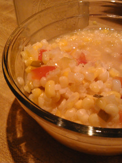 A picture of Pickled corn relish.