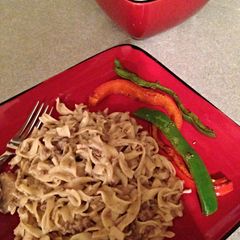 A picture of Hamburger Stroganoff.