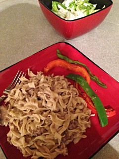 A picture of Hamburger Stroganoff.