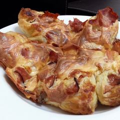 A picture of Ham And Cheese Twisted Puff.