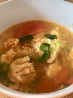 蕃茄蛋花湯 的食譜成品照片