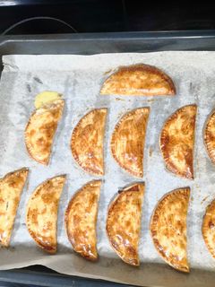 Una foto de Empanadillas de bacon y queso