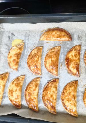 Una foto de Empanadillas de bacon y queso