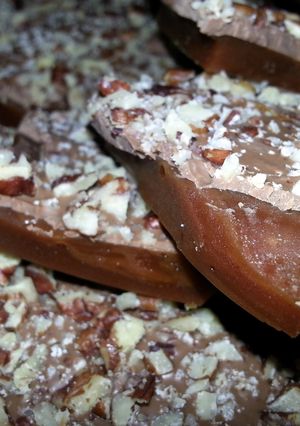 A picture of English Toffee.
