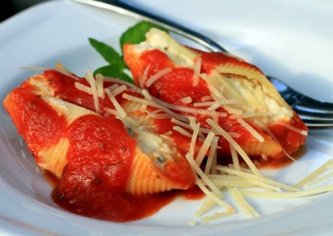 Simple Way to Make Quick Cheese Manicotti