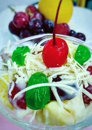 Foto resep Salad Buah SMS (Seger, Manis, Sehat)