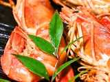 simmered shrimp