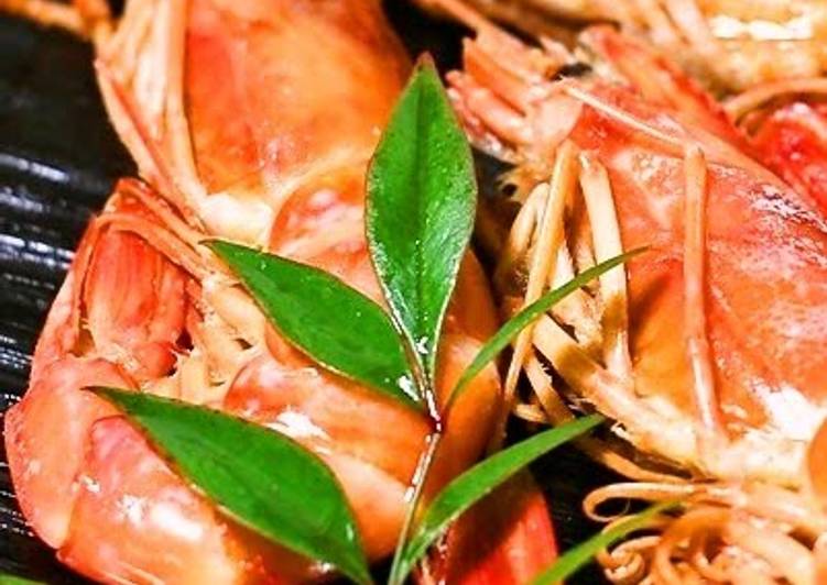 For New Year's! Simmered Shrimp