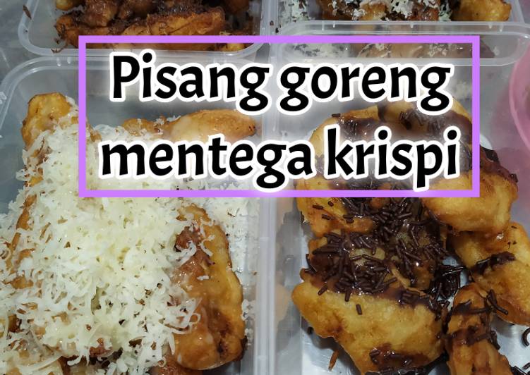 Resep Pisang Goreng Mentega Krispi yang Enak Banget