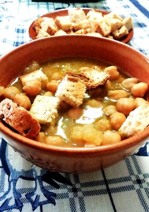 Foto di Zuppa di ceci e rosmarino