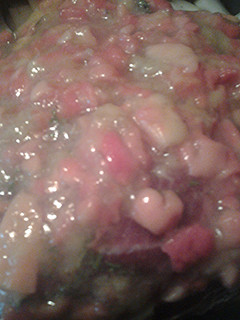 A picture of Banana and guava ketchup.