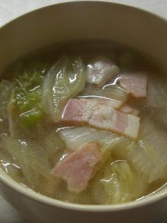 A picture of Super Simple Chinese Cabbage and Ginger Soup.