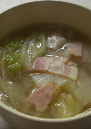 A picture of Super Simple Chinese Cabbage and Ginger Soup.