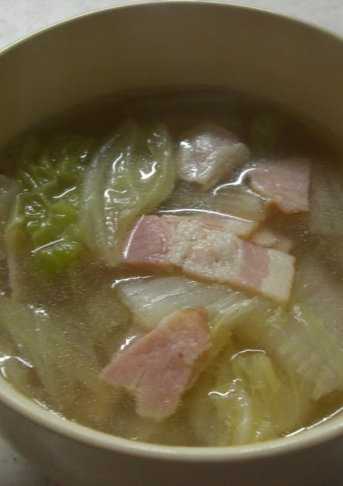 A picture of Super Simple Chinese Cabbage and Ginger Soup.